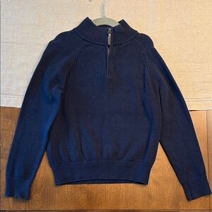 Boys Crew Cuts Size 6-7 Quarter-Zip Sweater